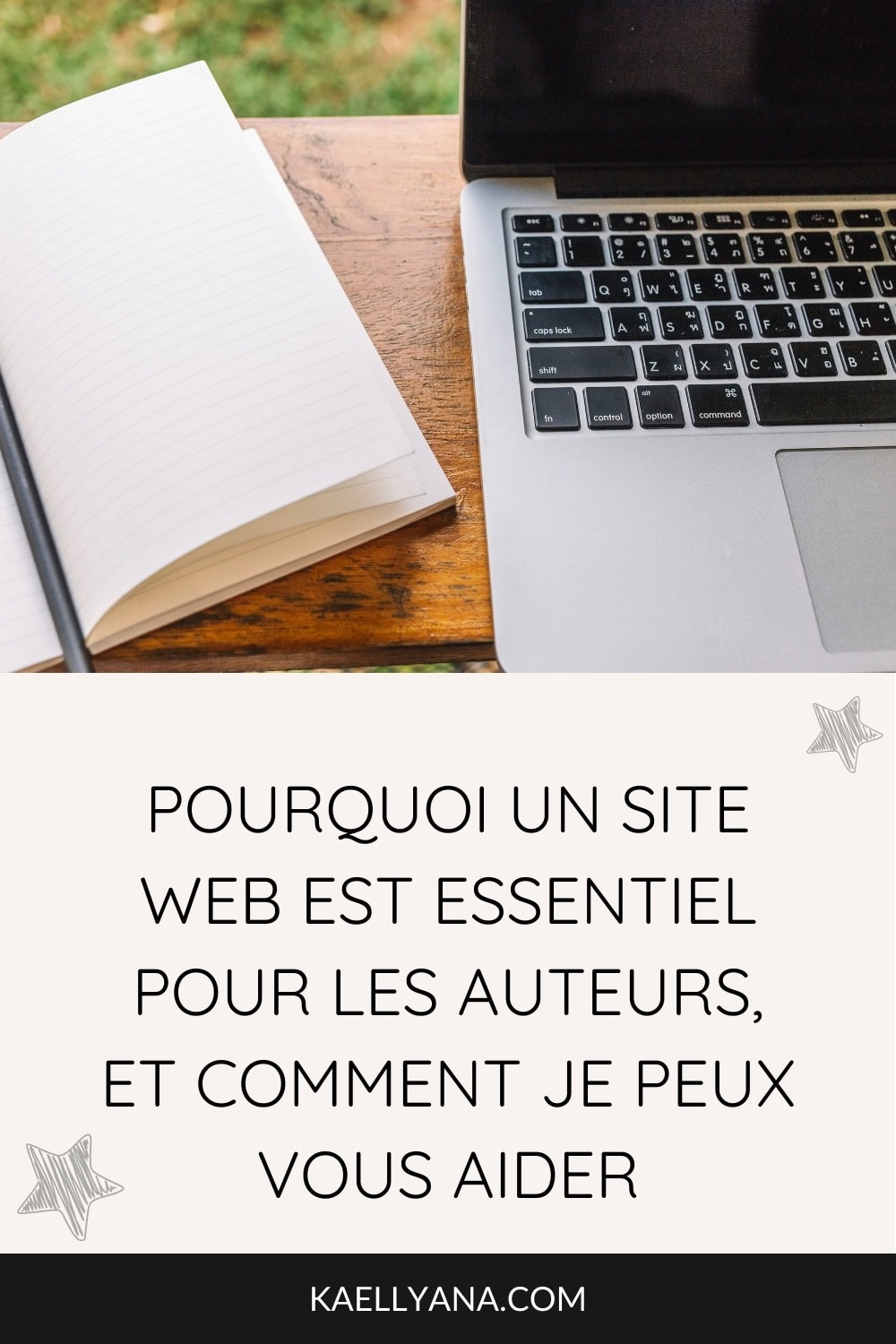 Pourquoi un site web est essentiel pour les auteurs et comment je peux vous aider à le créer.